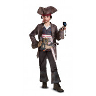Fantasia Jack Sparrow Piratas do Caribe Luxo Infantil POTC5