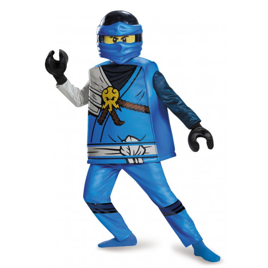 Fantasia Jay Ninjago Lego Infantil Fantasia Jay Ninjago Lego Infantil