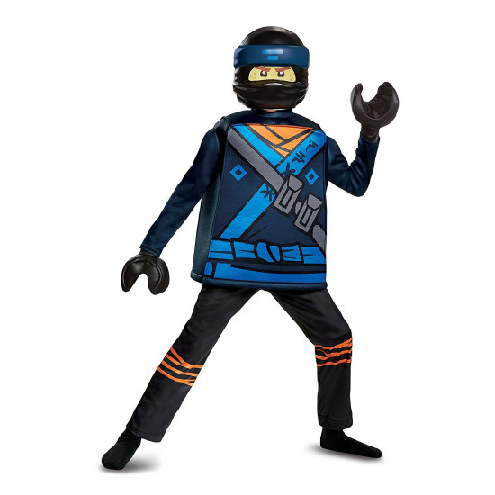 Fantasia Jay Ninjago Lego Infantil Filme Fantasia Jay Ninjago Lego Infantil Filme