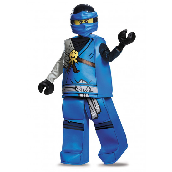 Fantasia Jay Ninjago Lego Luxo Infantil Fantasia Jay Ninjago Lego Luxo Infantil