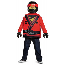 Fantasia Kai Ninjago Lego Infantil Filme Clássica