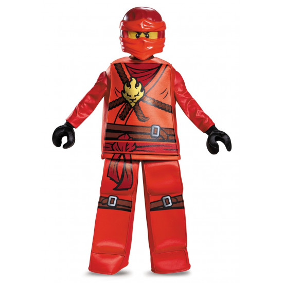 Fantasia Kai Ninjago Lego Luxo Infantil Fantasia Kai Ninjago Lego Luxo Infantil