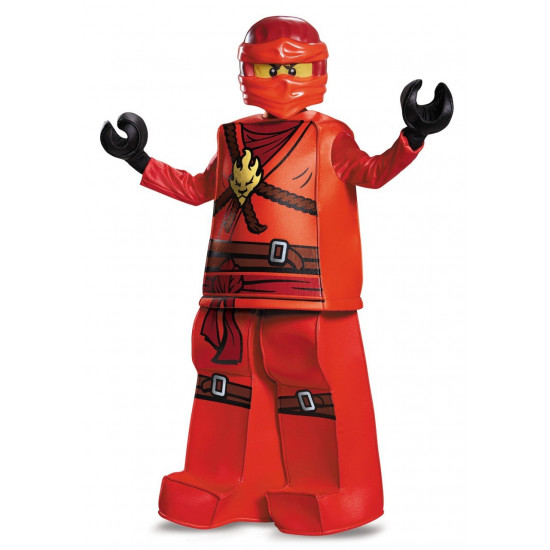 Fantasia Kai Ninjago Lego Luxo Infantil Fantasia Kai Ninjago Lego Luxo Infantil