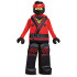 Fantasia Kai Ninjago Lego Luxo Infantil Filme
