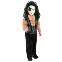 Fantasia Kiss Starchild Paul Stanley Luxo Bebê Infantil