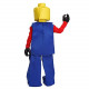 Fantasia Lego Adolescente Azul Luxo Fantasia Lego Adolescente Azul Luxo