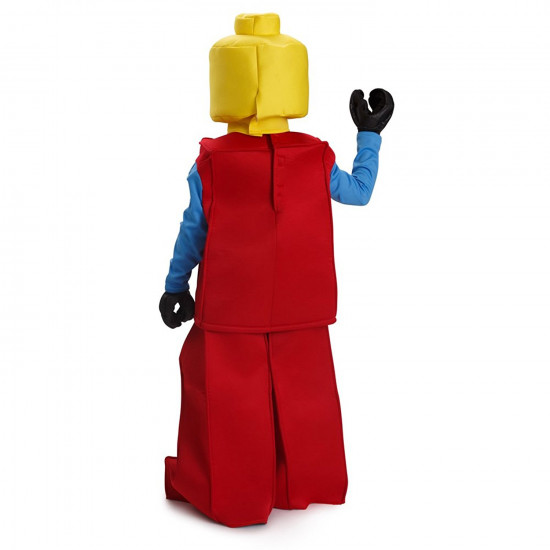 Fantasia Lego Adolescente Vermelho Luxo Fantasia Lego Adolescente Vermelho Luxo