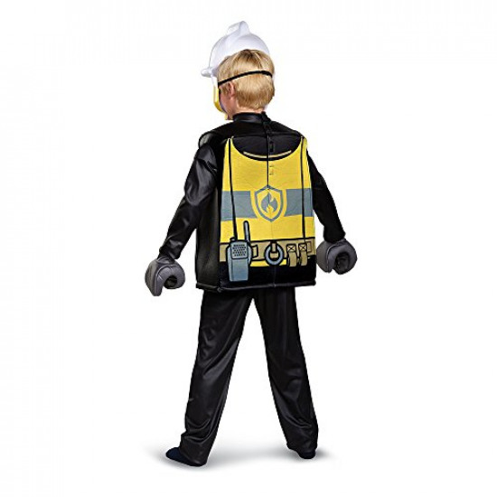 Fantasia Lego Bombeiro Clássico