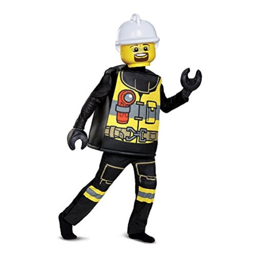 Fantasia Lego Bombeiro Clássico