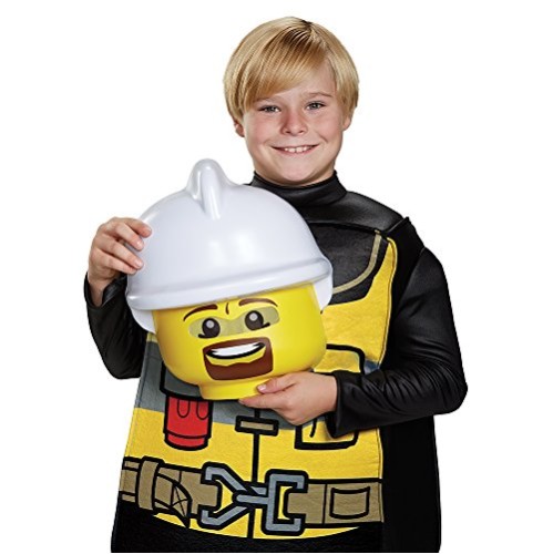 Fantasia Lego Bombeiro Clássico