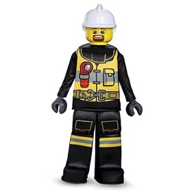 Fantasia Lego Bombeiro Luxo
