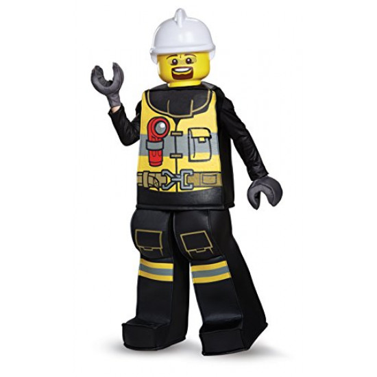 Fantasia Lego Bombeiro Luxo