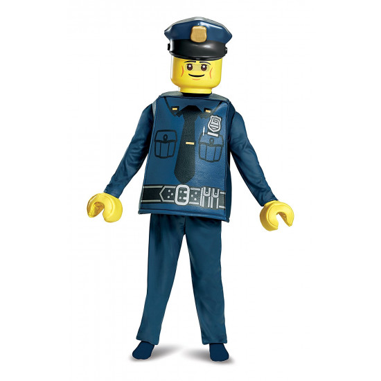 Fantasia Lego Policial Clássica