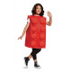 Fantasia Lego Vermelho Infantil