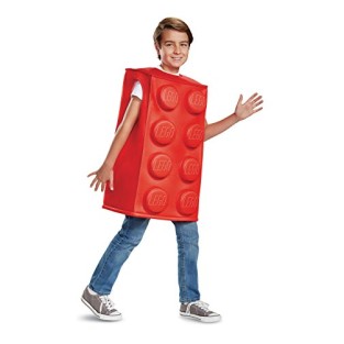 Fantasia Lego Vermelho Infantil Fantasia Lego Vermelho Infantil