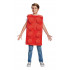 Fantasia Lego Vermelho Infantil