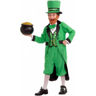 Fantasia Leprechaun Infantil Luxo