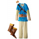 Fantasia Link Lenda da Zelda Sopro da Natureza Infantil Luxo Fantasia Link Lenda da Zelda Sopro da Natureza Infantil Luxo