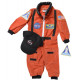 Fantasia Macacão de Astronauta Infantil Laranja Fantasia Macacão de Astronauta Infantil Laranja