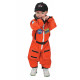 Fantasia Macacão de Astronauta Infantil Laranja Fantasia Macacão de Astronauta Infantil Laranja