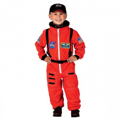 Fantasia Macacão de Astronauta Infantil Laranja