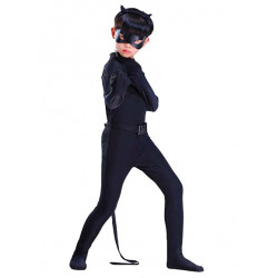 Fantasia Miraculous Gato Infantil Luxo