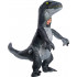 Fantasia Mundo Jurássico Reino Caído Velociraptor Infantil Inflável