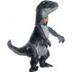 Fantasia Mundo Jurássico Reino Caído Velociraptor Infantil Inflável Fantasia Mundo Jurássico Reino Caído Velociraptor Infantil Inflável