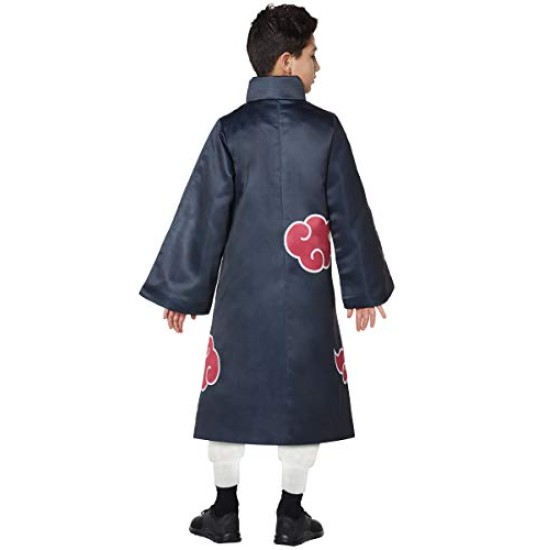 Fantasia Naruto Anime Akatsuki Infantil Luxo