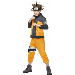 Fantasia Naruto Anime Uzumaki Infantil Luxo