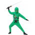 Fantasia Ninja Avenger Infantil Verde