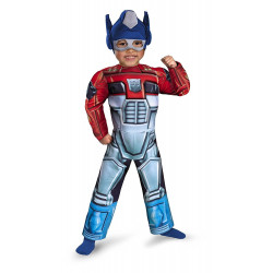 Fantasia Optimus Prime Rescue Bot Transformers Infantil