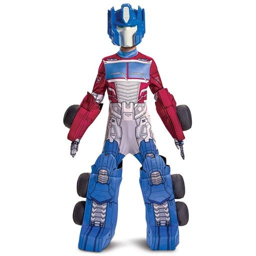 Fantasia Optmus Prime Transformers Elite Infantil Carro