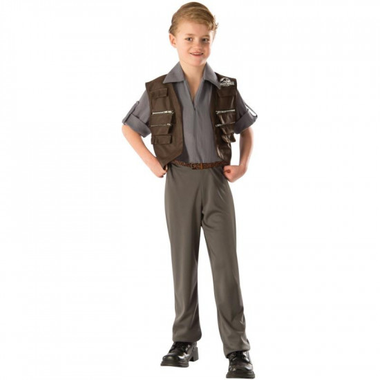 Fantasia Owen Jurassic Park O Mundo dos Dinossauros Infantil