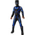 Fantasia Pantera Negra Azul Infantil Luxo