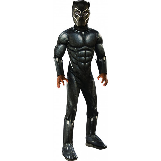Fantasia Pantera Negra Infantil Luxo Fantasia Pantera Negra Infantil Luxo