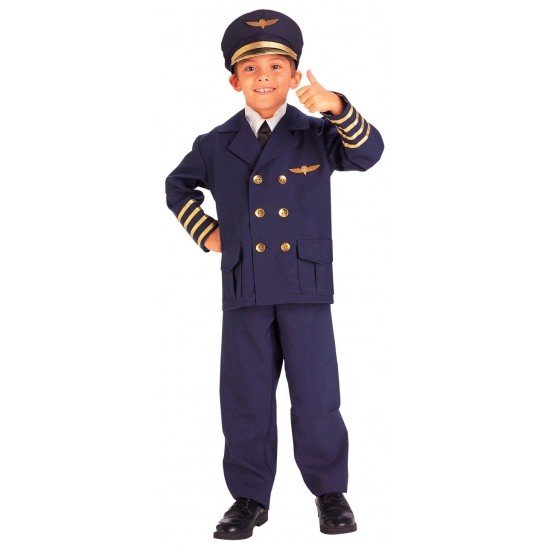 Fantasia Piloto de Avião Infantil Fantasia Piloto de Avião Infantil