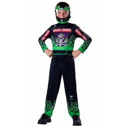 Fantasia Piloto de Corrida Hot Wheels Verde