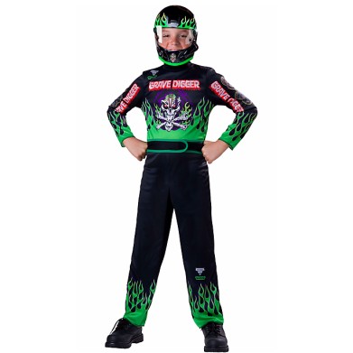 Fantasia Piloto de Corrida Hot Wheels Verde