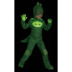 Fantasia PJ Máscaras Lagartixo Greg Luxo Infantil Fantasia PJ Máscaras Lagartixo Greg Luxo Infantil