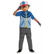Fantasia Pokemon Ash Ketchum Infantil Clássica