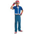 Fantasia Pokemon Ash Ketchum Infantil Luxo