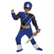 Fantasia Power Rangers Ninja Azul Infantil Fantasia Power Rangers Ninja Azul Infantil