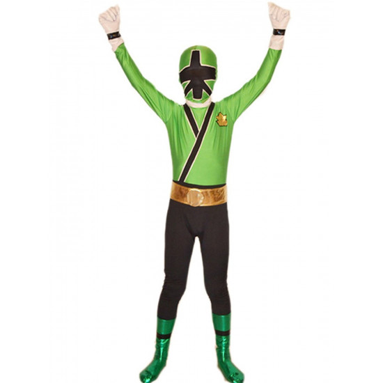 Fantasia Power Rangers Verde Infantil Adolescente Luxo Fantasia Power Rangers Verde Infantil Adolescente Luxo