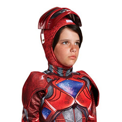 Fantasia Power Rangers Vermelha Filme Músculos Infantil Elite