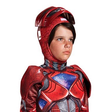 Fantasia Power Rangers Vermelha Filme Músculos Infantil Elite