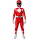 Fantasia Power Rangers Vermelha Infantil Luxo Fantasia Power Rangers Vermelha Infantil Luxo