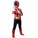 Fantasia Power Rangers Vermelho Luxo Infantil Adolescente Fantasia Power Rangers Vermelho Luxo Infantil Adolescente