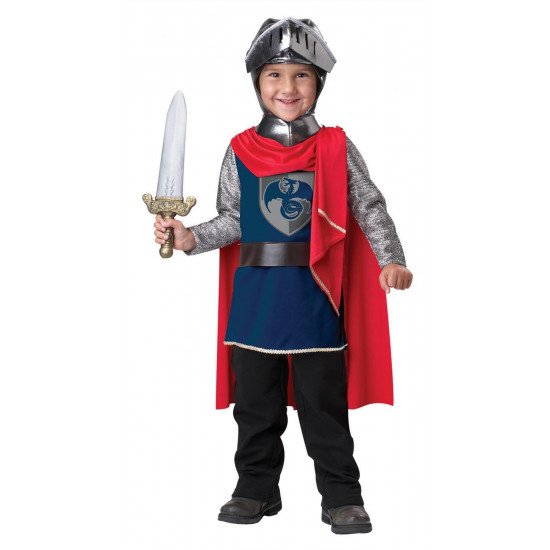 Fantasia Príncipe Guerreiro Medieval Infantil Clássica