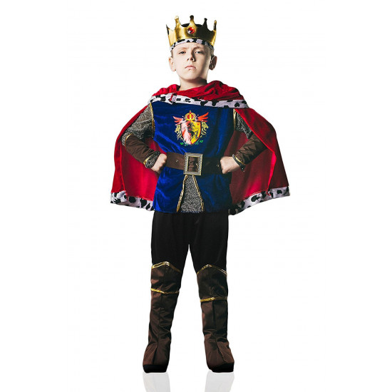 Fantasia Príncipe Guerreiro Medieval Luxo Infantil